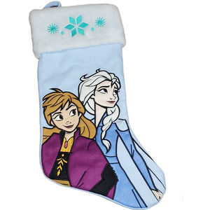 Frozen 2 Christmas Stocking Anna Elsa Disney Princess Snowflake Holiday Decor